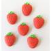 12 Edible Sugarpaste Cake Decorations: Strawberries - Buy Online on GoSupps.com