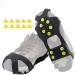 FroCrion-1 anti-slip spikes claw ice spikes snow-steep iron spikes anti-slip soles suitable for all shoe types and tested for winter slip resistance