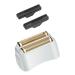 Alnicov Pro razor replacement film and cutter compatible with Andis models.Super soft gold title cutters for smooth shaving with a tight cut