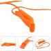 AUGSUN 10 Pcs Safety Whistle with Lanyard - Marine Grade Plastic Whistle for Emergencies, Orange - Buy Online on GoSupps.com