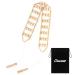 Massage roller back with handle maderotherapy set anti -cellulite massage device massage wood suitable for neck legs back body (roller area 70 x 7.5 cm)