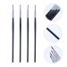 Buy KALLORY 12 pcs Fine Eyeliner & Makeup Brushes - Portable Travel-Friendly Ideal for Eye & Lip Makeup - Buy Online on GoSupps.com