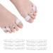 Toe Spreaders Separator Bunion Correctors - 6 Pairs for Women Men | Toe Straighteners Overlap Toe Separator - Toe Corrector - Buy Online on GoSupps.com