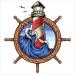 Artsure 6 Sheets Temporary Fake Tattoos For Men Adults Of Ship Wheel Lighthouse Wave Sky Temporary Fake Tattoo For Women Neck Arm Chest For Woman 3 7 X 3 7 Inch