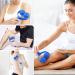 Simmpu Massage Roller with 2 Massage Balls - Relieve Muscle Pain in Legs Back Arms & Shoulders | International Shipping Available - Buy Online on GoSupps.com