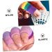 FRCOLOR 30pcs Rainbow Finger Cots & Splints | Anti-Skid Finger Covers & Thumb Sleeves for Sports | Elastic Finger Braces for Basketball & Wrist Support - Buy Online on GoSupps.com