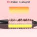 MOCEMTRY Thermal Curling Brush - 1.5" Heated Round Tourmaline Brush Detachable PTC Head Dual Voltage for Travel | Perfect Curls & Waves - Buy Online on GoSupps.com