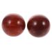Healvian 4 sets Handball Massageball Massage balls from Jade Fitness Balls For the hand portable handballs Comfortable handballs Chinese style Massage device Training ball scrollrad wooden ball