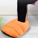 Fowybe USB Heated Foot Warmer - Under Desk Heating Booties for Women | Cozy Office & Home Slippers for Winter - Buy Online on GoSupps.com