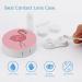 Buy Pink Flamingo Contact Lens Case - Portable Travel Box with Mirror | International Shipping Available - Buy Online on GoSupps.com