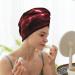 Red Line Microfiber Hair Towel - Super Absorbent Coral Velvet Wrap for Long Curly & Thick Hair | Quick Dry for Women - Buy Online on GoSupps.com