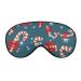 Christmas Sweets Sleep Mask Eye Cover for Sleeping Blindfold with Adjustable Strap Blocks Light Night Travel Nap for Men Women