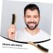 Minkissy 3PC Beard Care Tools - Wooden Bartbrush & Cleaning Comb for Men | Premium Male Grooming Accessories - Buy Online on GoSupps.com