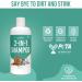 Petsly 2-in-1 Dog & Cat Shampoo with Conditioner + Aloe Vera | 500ml | Soft & Cozy Fur Care for Dogs & Cats | Sensitive Formula - Buy Online on GoSupps.com