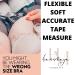 HANSMAYA Soft Tape Measure - Body Measuring Fiberglass Sewing Tailor Ruler 150cm/60inch White - Buy Online on GoSupps.com