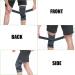 Buy Milaiun Kniebandage 2 Set - Unisex Non-Slip Knee Support for Sports & Strength Exercises (L) - Blue | International Shipping Available - Buy Online on GoSupps.com