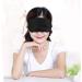 Wobe 30 pcs Black Eye Mask Cover with Nose Pad and Elastic Straps - Comfortable Blindfold Eyeshade for Travel, Sleep, and Parties - Buy Online on GoSupps.com