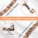 Vicmag Copper Magnetic Hard Band Bracelet for Women - 99.99% Pure Copper Adjustable Size Includes Jewelry Gift Box (Copper Fish Tail) - Buy Online on GoSupps.com