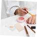 Palette Maquillage Acier Inoxydable pour Fond de Teint et Fard Paupi res Palette de M lange Compacte et Portable Outil de Maquillage pour Teint et Nail Art pour Voyage - Buy Online on GoSupps.com