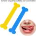 Bone-Shaped Tongue Tip Trainers - 2 Pack Colorful Muscle Coaches for Orthodontics & Swallowing Health - Buy Online on GoSupps.com