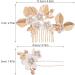 minkissy 1 Set Flower Headpieces Wedding Bride Hair Pin Hair Comb Bridal Hair Accessories for Women Girls - Buy Online on GoSupps.com