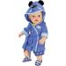Buy Zapf Creation Baby Born Bath Deluxe Bathrobe Set - Blue Doll Clothing 43 cm | International Shipping Available - Buy Online on GoSupps.com