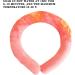 Shop Rosixehird Ergonomic Neck Heating Collar - Comfortable Leak-Proof Reusable Neck Warmer for Winter Sports & Walking - Pink - Buy Online on GoSupps.com