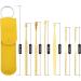 6pc Steel Earwax Cleaner Tool Set with Storage Box - Black - Buy Online on GoSupps.com