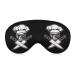 Skull Chef Sleep Mask Eye Cover for Sleeping Blindfold with Adjustable Strap Blocks Light Night Travel Nap for Men Women
