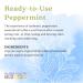 Aura Cacia Peppermint Essential Oil in Fractionated Coconut Oil - 4 fl oz - Buy Online on GoSupps.com