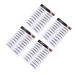 4pcs Eyebrow Stickers Waterproof Eyebrows Eyebrow Grooming Stickers Imitation Eyebrow Tool Modify 4d