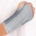 Adjustable Left Hand Wrist Brace for Carpal Tunnel | Sleep Support & Compression Splint for Weightlifting - Gray - Buy Online on GoSupps.com