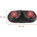 GANGUOLA Aluminum Cam Cleats for Rope | Set of 2 Ball Bearing Fast Entry Cleats | For Line Sizes Up to 5/8 Inch | Ideal for Sailing, Kayak, Canoe & Dinghy - Buy Online on GoSupps.com