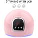 Nail Polish Dryer & Gel Curing Light with LCD Display | Intelligent Timing Nail Lamp for Salon Use | Top Nail Art Accessories - Buy Online on GoSupps.com
