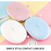Healifty Contact Lens Case with Mirror - Portable & Stylish Black Contact Lens Travel Holder for Daily Use - Buy Online on GoSupps.com