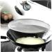 Zerodeko 2pcs Guard Skillet Lid Strainer Stainless Steel Frying Pan Oil Splatter Guard Spatter Shield Frying Splatter Oil Shield Stainless Steel Pan Fry Screen Splatter Screen Fried Sieve Silver 45.00X29.00X1.00CM - Buy Online on GoSupps.com