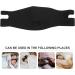 Healifty Chin Strap 2Pcs - Anti Snoring Facial Exerciser for Snoring Solution - Unisex Snore Straps in Black - Buy Online on GoSupps.com