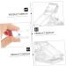 Mikinona 60 pcs UV White Tool Building Nail DIY A Home Tools Gel and Fixing Forms Finger Curve Clamps Clamp Quick Poly Fiberglass Clips Tips Extension Fake Salon Pinching Manicure 1 count (Pack of 1) White Pinkx5pcs - Buy Online on GoSupps.com