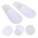 Minkissy 24 Pairs Disposable Non-Slip Spa House Shoes - Closed Toe Interior Shoes for Hotels & Travelers (White) - Buy Online on GoSupps.com