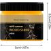 goforwealth Wood Seasoning BeewaxTraditional Beeswax Polish for Wood and Furniture Natural Beeswax for Wood Cleaner and Polishing Multipurpose Natural Beewax Elegantly 40g - Buy Online on GoSupps.com
