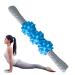 Generic Muscle Roller Muscle Massager Back Roller Foam Body Roller for Muscles Tea Tissue full -body massager for athletes legs and back relaxation blue