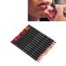 YUYTE 12Pcs Waterproof Lip Liner Contour Pencil Set - Smudge-Proof Matte Lipstick Makeup Tools for Perfect Lips - Buy Online on GoSupps.com