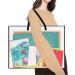 DPEI XUAN Art Portfolio Bag - 19x25 Inch Transparent White Poster Storage Organizer with Zipper and Handle - Ideal for Large Posters, Poster Boards, Paintings - 1 Pack - Buy Online on GoSupps.com