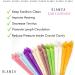 GLAMZA Organic Hopi Ear Candles - Natural Ear Wax Remover - 72pcs (36 Pairs) with Protective Disc Cones - Buy Online on GoSupps.com