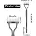 Double Head Eyelash Separator & Comb with Metal Teeth - Black | Mascara Applicator & Grooming Tool - Buy Online on GoSupps.com