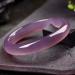 Natural Purple Agate Jade Bangle Bracelet for Women Bracelet Round Bangle Jade Gemstone Bracelet Jewelry with Vintage High End Jewellery Gift 62mm - Buy Online on GoSupps.com