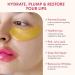 PURE SOL. Pucker Up Baby - Cherry Blossom Hydrogel Lips Masks with Collagen for Softening - Plumping Lip Mask Formulation to Improve Elasticity & Softening - Pink Lip Masks for Intense Care - 10 Pack - Buy Online on GoSupps.com