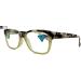 Aya Premium Reading Glasses | High-End Fashion Readers +1.25 to +4 Magnifiers | Square Green & Black Tortoise Optical Frame | Shop Internationally - Buy Online on GoSupps.com