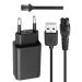 Chargeur 5V pour Rasoir Philips Norelco OneBlade QP2724 QP2734 QP2824 QP2834 QP4530 MG7910 MG9510 Adaptateur USB 1m C ble Compatible pour Rasoirs lectriques
