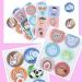 108PCS Healvian Cartoon Pattern Natural Stickers Patches for Kids and Adults - Buy Online on GoSupps.com
